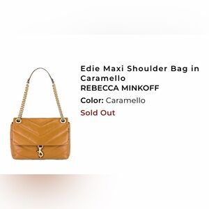 ✨ Rebecca Minkoff Edie Maxi Shoulder Bag